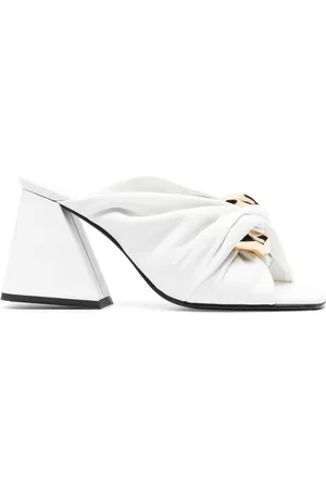 J.W.Anderson Chain Twist leather mules