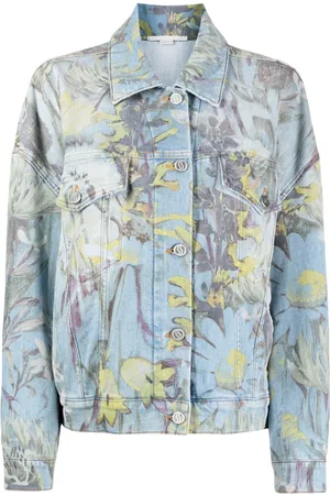 Stella McCartney Rewild Flora denim jacket