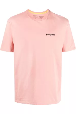 Patagonia Men Short Sleeve - Logo-print organic-cotton T-shirt