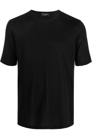 Roberto Collina Men Short Sleeve - Short-sleeved cotton T-shirt