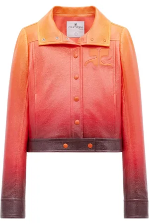 Courrèges Vinyle gradient-effect jacket