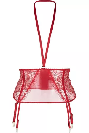 MAISON CLOSE Accrochet Coeur suspender belt