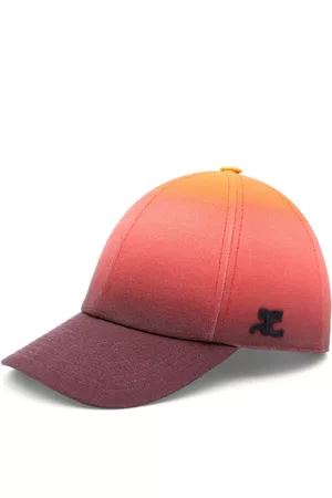 Courrèges Gradient-effect cotton cap