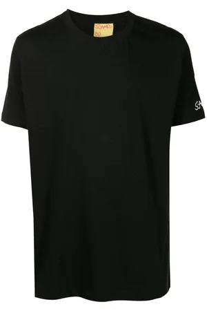 AMIR SLAMA Short-sleeved logo-print T-shirt