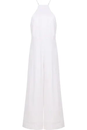 OSKLEN Halterneck wide-leg jumpsuit