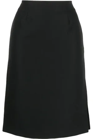 VIVETTA Slit mid-length pencil skirt