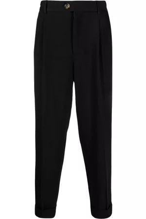 PT Torino Turn-up hem tapered trousers