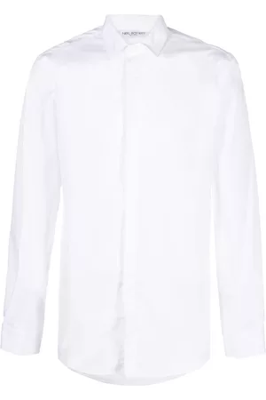 Neil Barrett Men Long sleeves - Long-sleeve cotton shirt