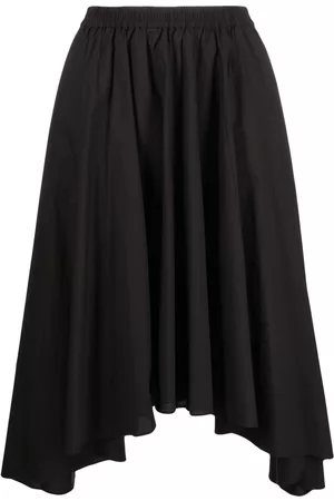 Michael Kors High-waisted asymmetric-hem skirt