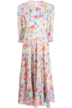 RIXO London Kristen floral-print cotton dress