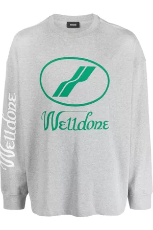 We11 Done Logo-print cotton jersey