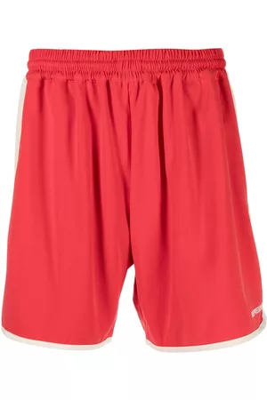 Represent Contrasting-trim track shorts