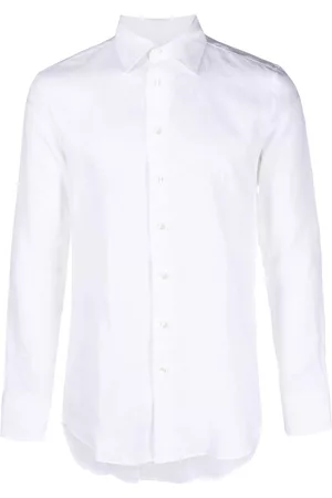 Etro Men Long sleeves - Long-sleeve linen shirt