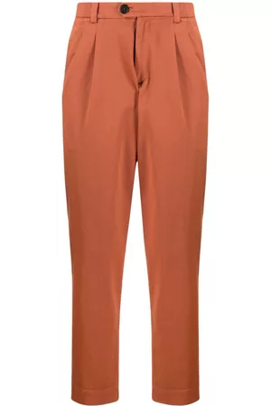 Cruciani Men Pants - Pleated tapered trousers