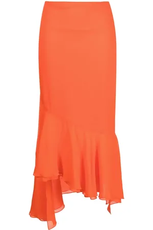 The Andamane Asymmetric mid skirt