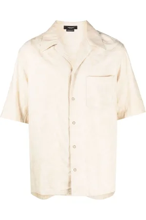 VERSACE Barocco Silhouette chambray shirt