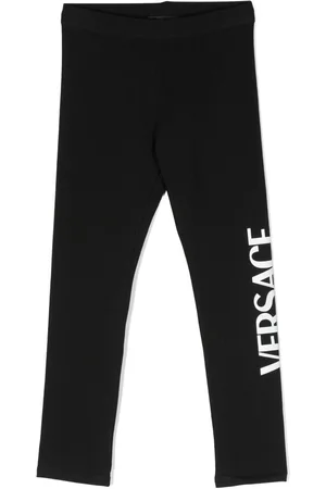 Versace logo-waistband Leggings - Farfetch