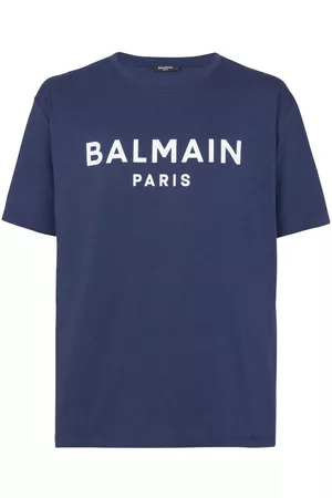 Balmain Logo-print short-sleeve cotton T-shirt
