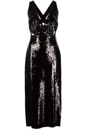 Khaite The Milo sequinned midi dress