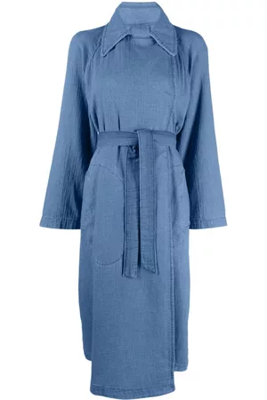 Emporio Armani Women Coats - Belted double-breasted coat