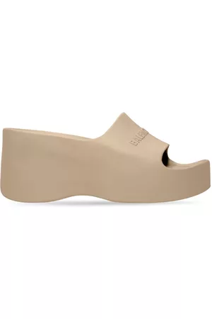 Balenciaga Women Sandals - Chunky-wedge platform slides