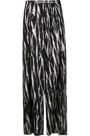 Uma Raquel Davidowicz Graphic-print wide-leg trousers