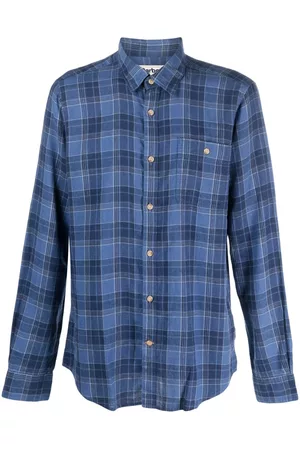 Barbour Men Shirts - Plaid-pattern shirt