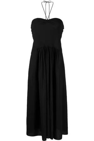 Vince Halterneck pleated dress