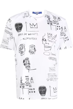 JUNYA WATANABE X Basquiat graphic-print cotton T-shirt