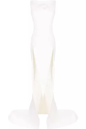 MATICEVSKI Obcession fishtail-train gown