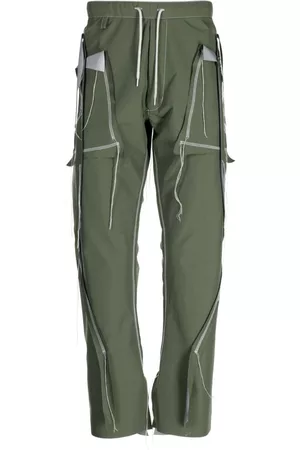 Sulvam Panelled nylon trousers
