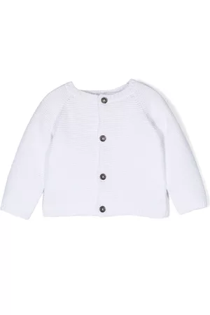 DOUUOD KIDS Knitted long-sleeved cardigan