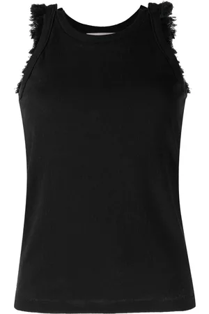 Muller Of Yoshiokubo Cut-out sleeves cotton T-shirt