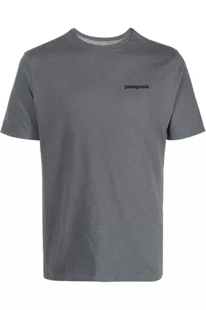 Patagonia Men Short Sleeve - Logo-print cotton T-shirt