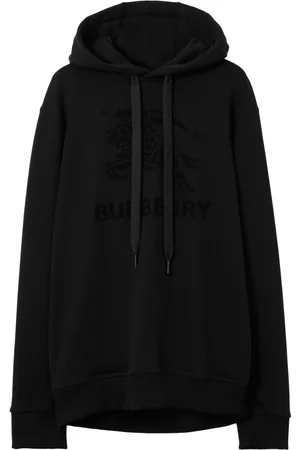Burberry Equestrian Knight-print cotton hoodie