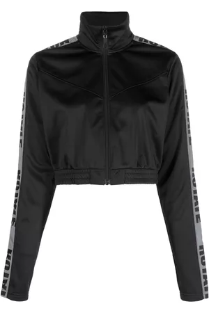ROTATE Logo-tape track jacket