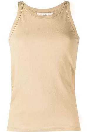 Muller Of Yoshiokubo Ruffled-detail cotton tank top