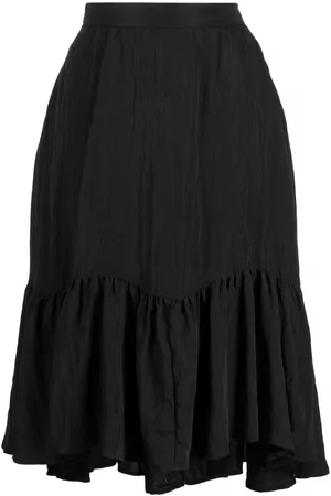 B+AB Ruffle-detailing full skirt