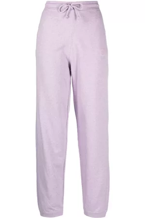 Ganni Tapered organic cotton track pants
