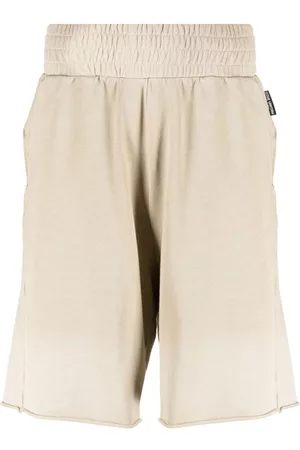 Izzue Gradient-effect track shorts
