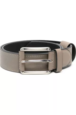 Karl Lagerfeld Men Belts - Logo-embossed leather belt