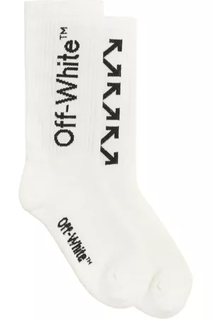 OFF-WHITE Girls Stockings - Arrow logo-print socks