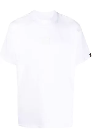Alpha Industries Men Short Sleeve - Logo-patch crew-neck T-shirt