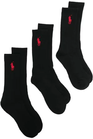 Ralph Lauren Three-pack Big Pony-motif socks