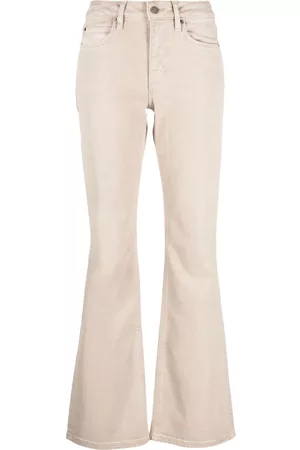 Guess Flared logo-print jeans