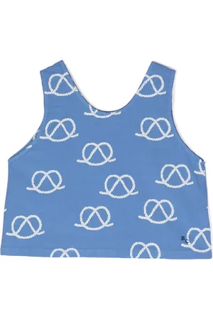 Bobo Choses Sail rope organic-cotton tank top