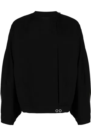 SONGZIO Cocoon pleat-detail sweatshirt
