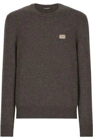 Dolce & Gabbana Logo-tag wool-cashmere jumper