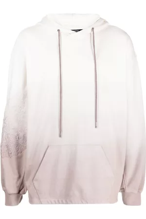 SONGZIO Gradient-effect embroidered hoodie