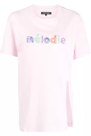 tout a coup Slogan-print cotton T-shirt